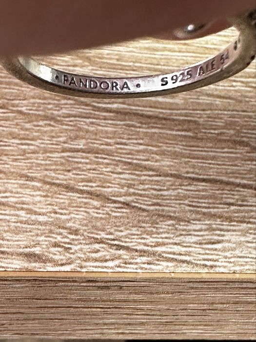 каблучка pandora червоне серце оригінал