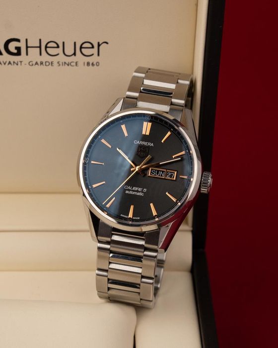 Zegarek męski TAG Heuer Carrera Day Date WAR201C.BA0723