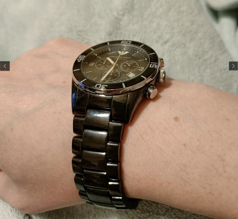 Zegarek męski Emporio Armani ceramica AR1421