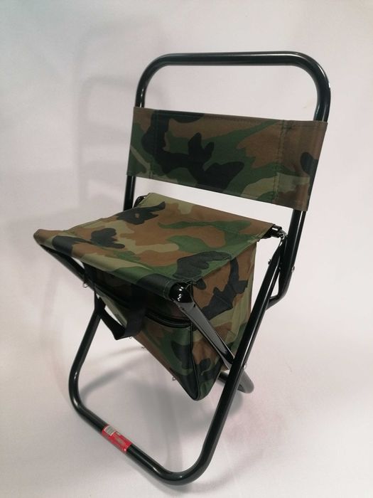 Nowa torba krzesło wędkarskie turystyczne moro składane