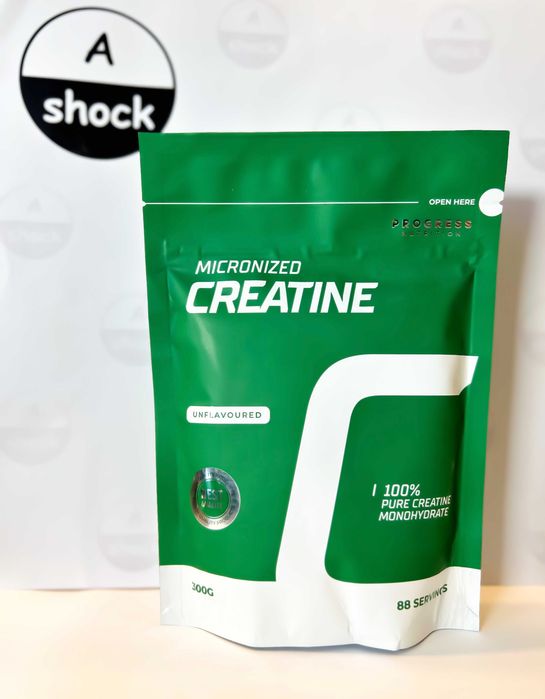 Креатин Progress Nutrition 100% Creatine Monohydrate (300 грам.) бцаа
