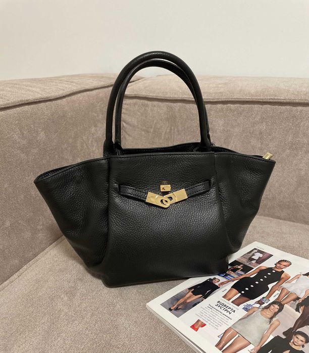 Італійська шкіряна сумка-тоут шопер Нова колекція