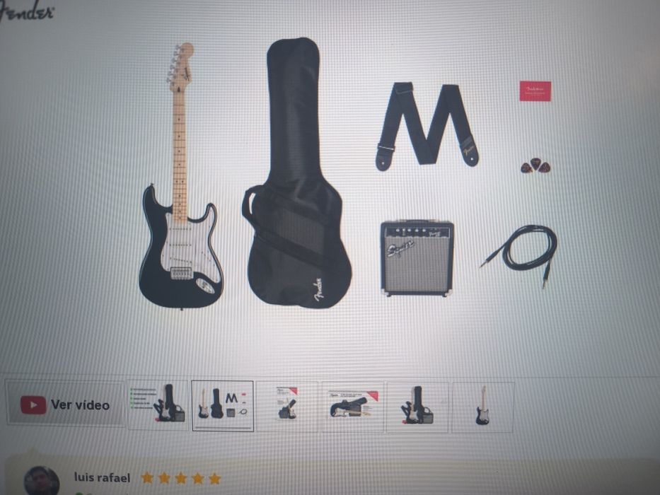 Guitarra Fender Squier Pack