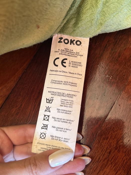 Peluche dinossauro zoko