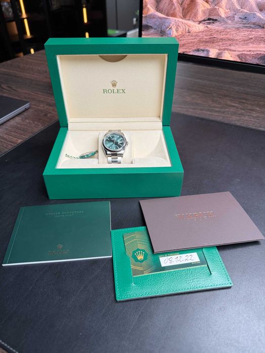 Rolex Datejust 36 Mint Green