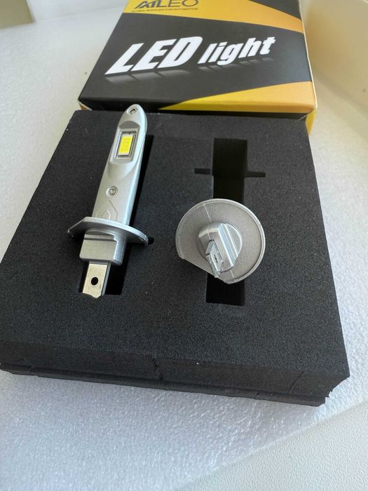 AILEO Led Лампа автомобильная H1, Светодиодные лед лампочки н1 (2шт)