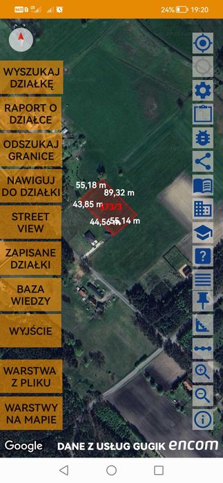 1 h 2 duże działki ładna okolica