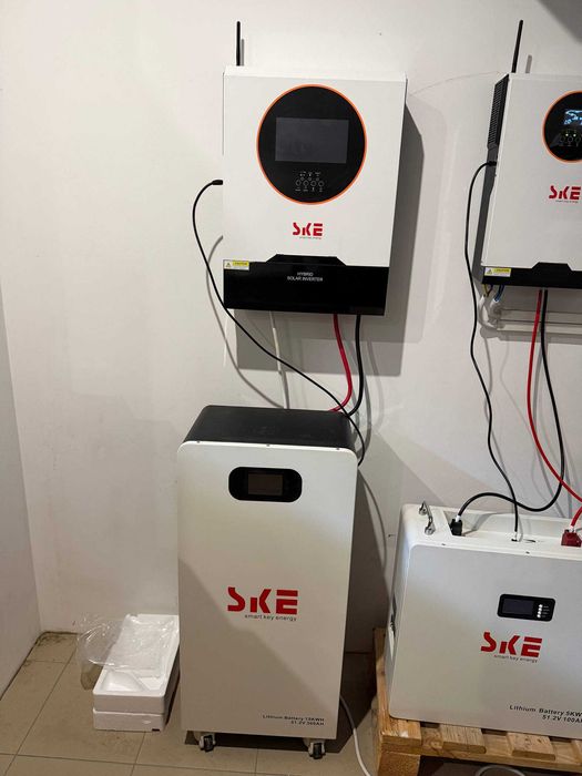 Інвертор 10.2 кВт SKE PH21-10.2K + LiFePO4 15 кВт·год 51.2V 300Ah,АКЦІЯ