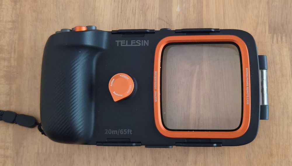 Wodoszczelna Obudowa Etui Telesin do Telefonu Smartfona 20m Bluetooth IP68