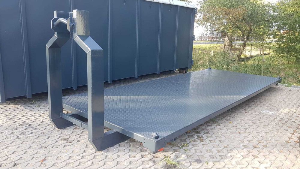 PLATFORMA HAKOWA PDH6,z burtami,transportowa,pod przewóz maszyn