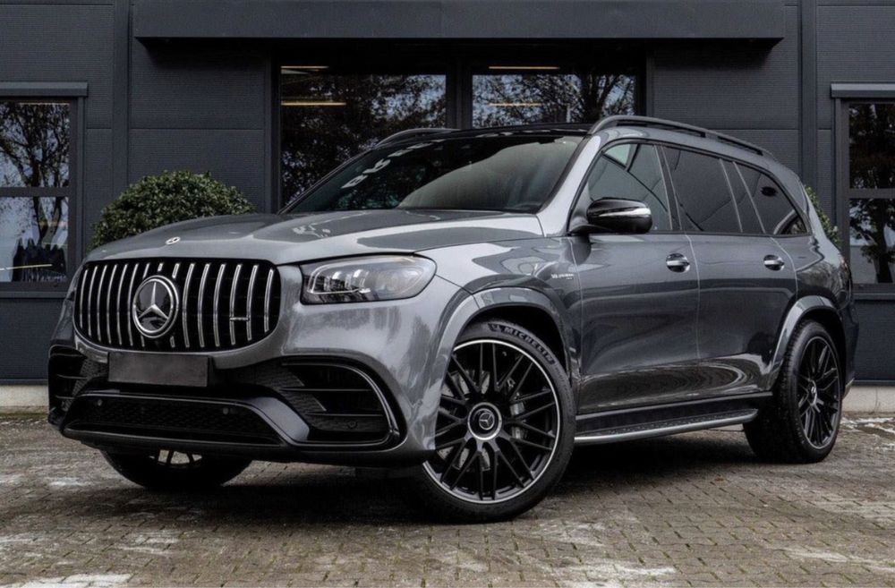 Обвес GLS 63 AMG для Mercedes GLS X167 2019+ бампер, диффузор, решетка