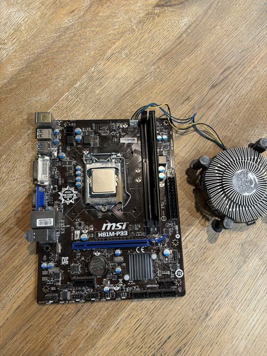 Plyta MSI + intel i5 4590