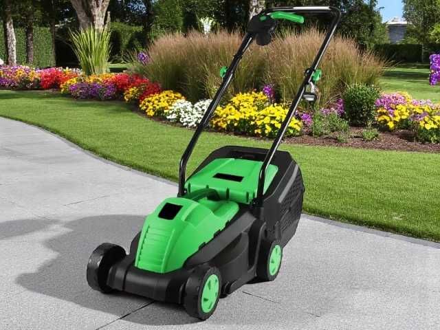 Газонокосарка електрична несамохідна Grunhelm EM-6118B