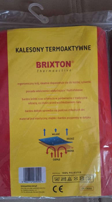 Kalesony i Koszulka termoaktywna Brixton