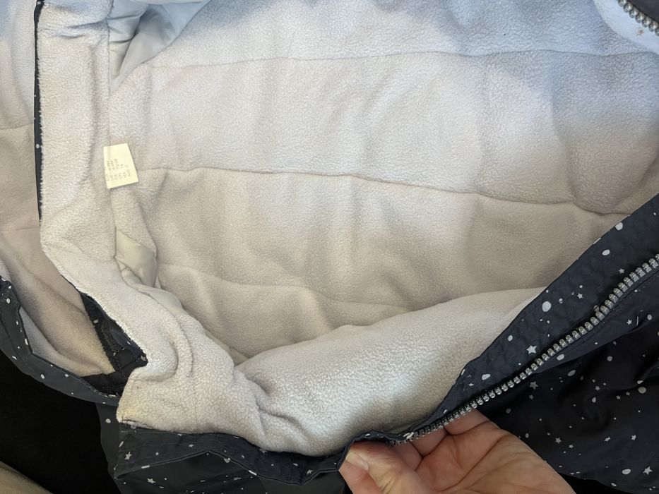 Комінезон зимовий H&M 6-9 місяців, 74 см