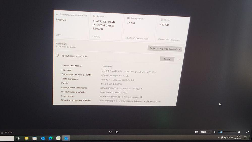 Komputer  all in one,,  Nexsmart,,