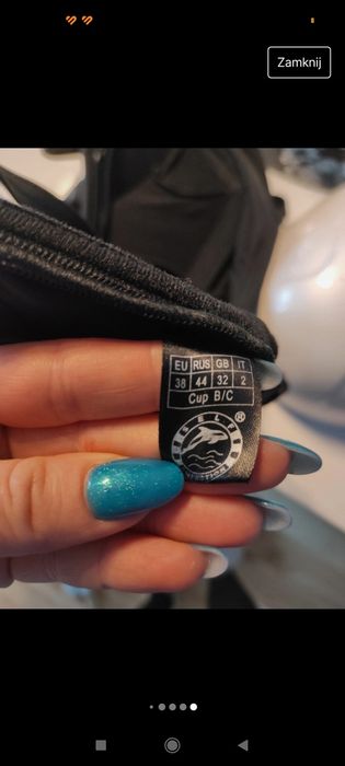 Strój kąpielowy self