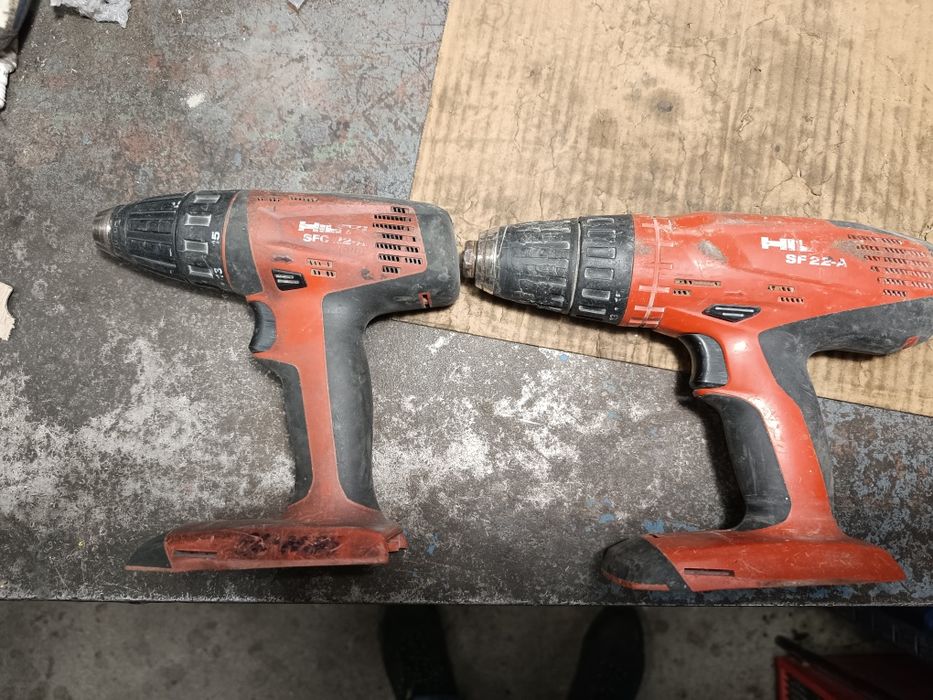 Wkrętarka Hilti 2 szt uszkodzone