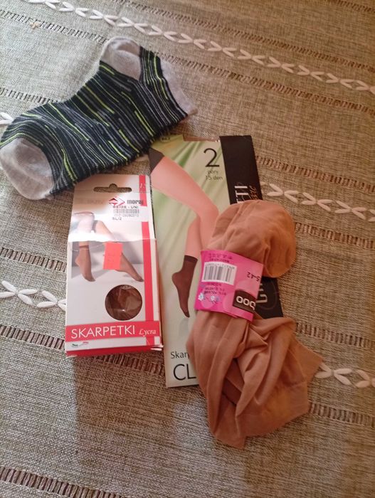 Skarpetki 5 par różne małe 2