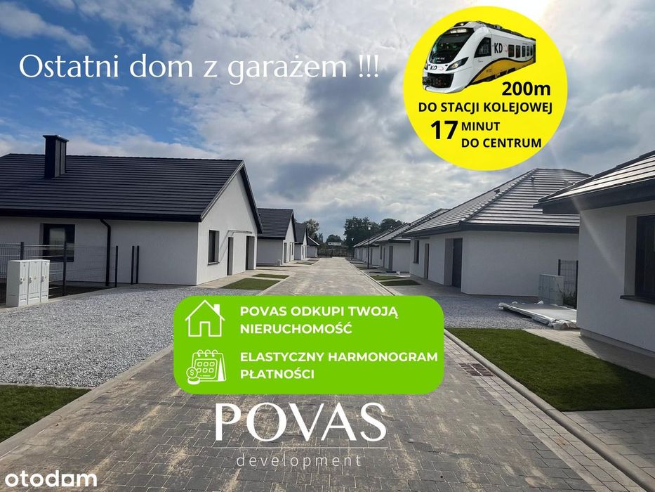 Ostatni wolnostojący dom z garażem!!! 1 km od Bielan Wrocławskich