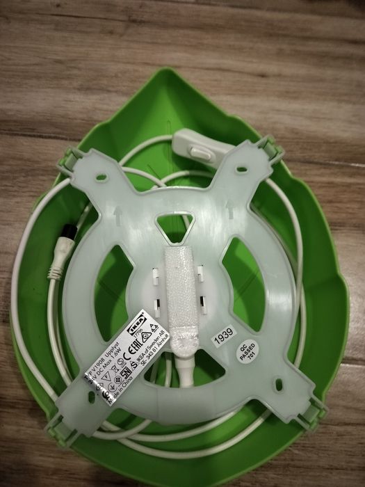 Ikea liść małpka nocna 24V dla dzieci brak zasilacza