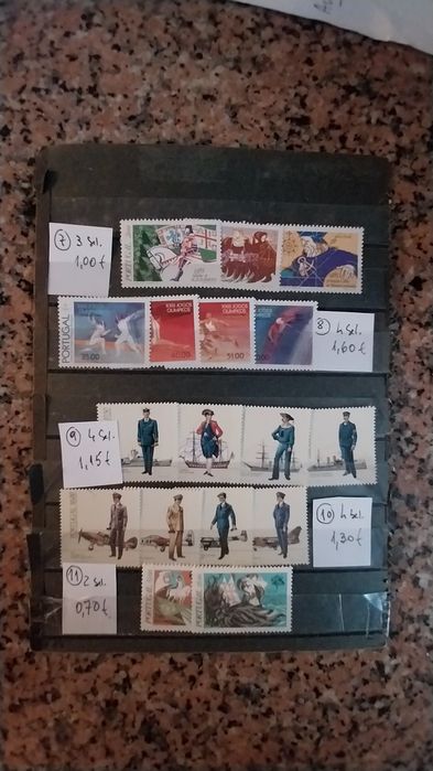 Selos de Portugal  déc. 80 - Novos