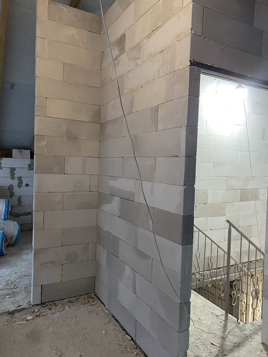 Кладка газоблок цегли піноблрк