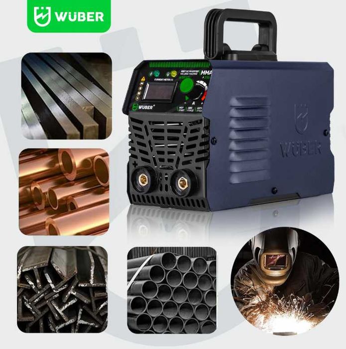 Nowa SPAWARKA INWERTOROWA MMA 315A Wuber Przenośna Mocna Na Elektrody