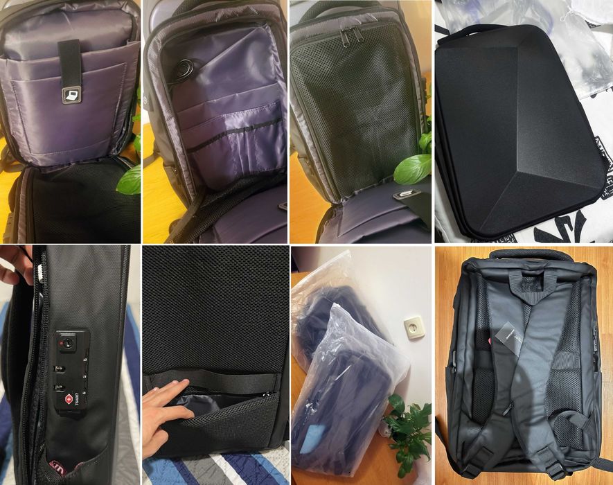 Багатофункціональний рюкзак для ноутбука 15.6" \ 17.3" (панцерний USB ...