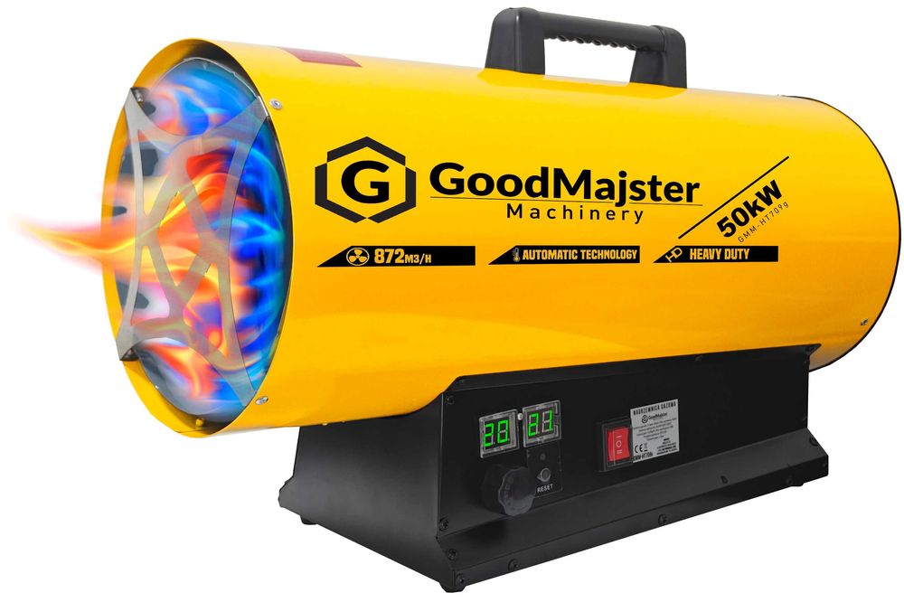 Nagrzewnica gazowa - automatyczna - 50kW - GMM-HT709g