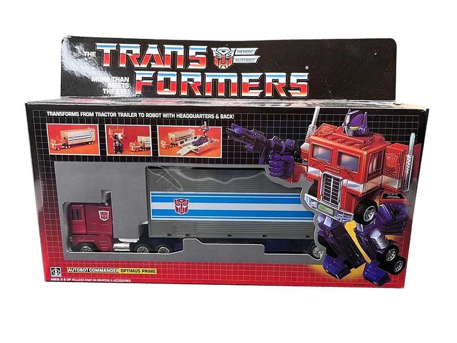 Transformers G1 Optimus Prime Tractor Trailer - Peças