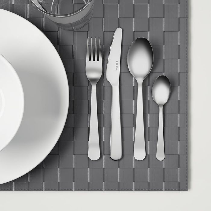 NOVOS - Faqueiro DRAGON IKEA de 22 peças, em aço inoxidável - PVP €20