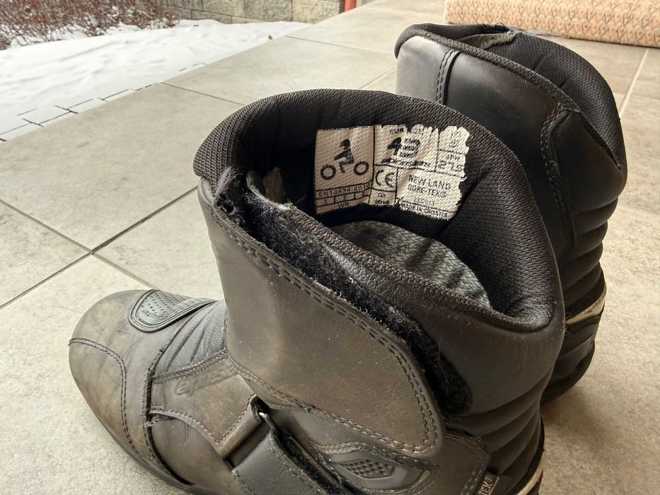 Alpinestars New Land Gore-Tex - buty motocyklowe rozmiar 43