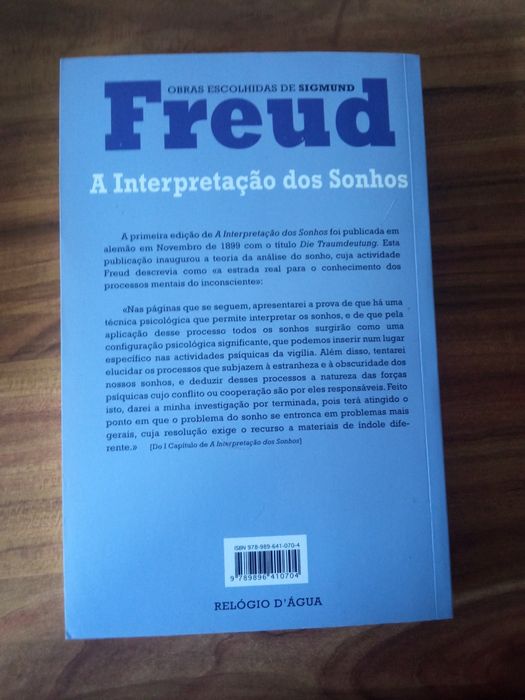 A Interpretação dos Sonhos, Sigmund Freud
