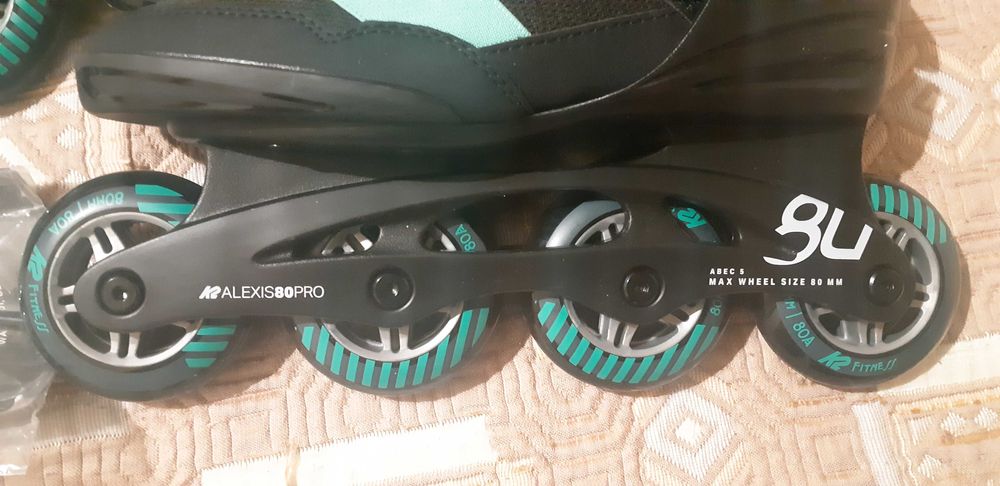 Женские фитнесс ролики К2 ALEXIS 80 Pro