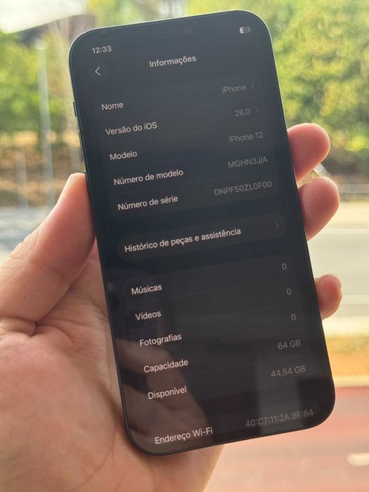iPhone 12 Como NOVO (Garantia de 6 Meses)