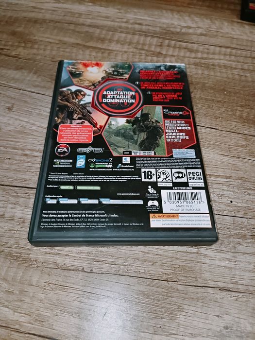 Gra Crysis warhead na pc-dvd