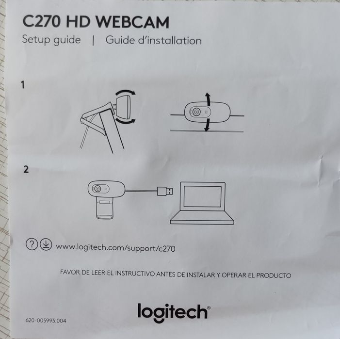 Веб-камера для ПК б/у в отличном состоянии