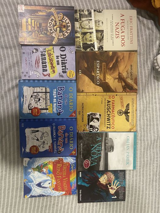 Vendo livros usados