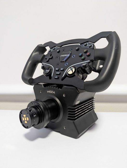 Moza R9 V3 + кермо ESX Steering Wheel + ES Formula Wheel Mod