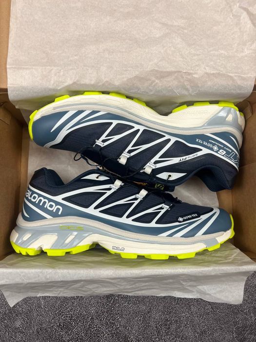 Кросівки Salomon Xt-6 Adv Blue Green Gore-Tex•Соломон Гор-текс (сині,зелені) salomon