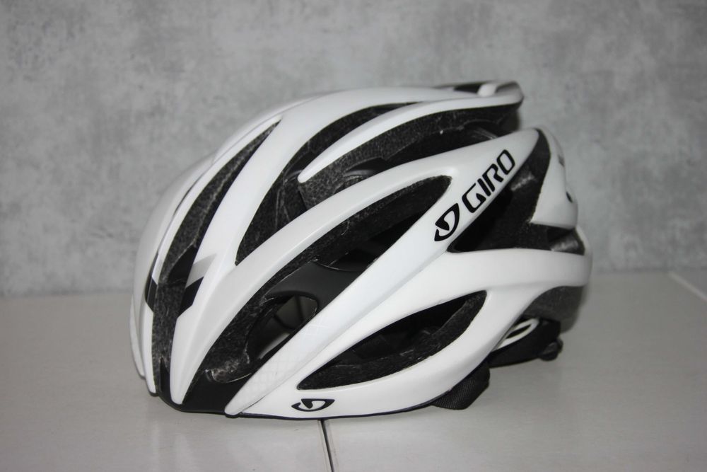GIRO ATMOS II biały kask rowerowy 59-63cm 270g