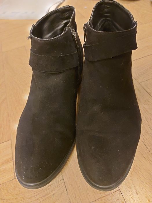 Sztyblety damskie, czarne, rozm 40,