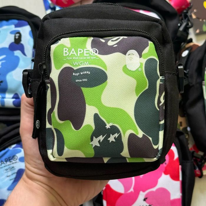Сумка через плече Bape,3 кольори