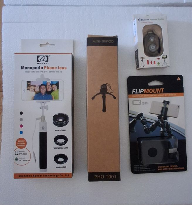 Conjunto de Vários Acessórios para Telemóveis