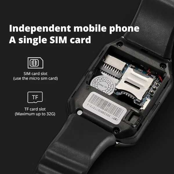 Smartband A1 opaska ,karta nano SIM + micro SD do 32 GB