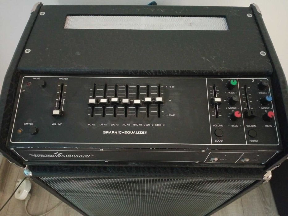 Wzmacniacz i kolumna Vermona Regent 620