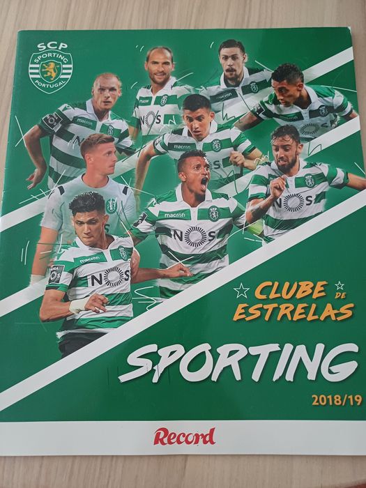 Coleção cromos sporting 2018 19