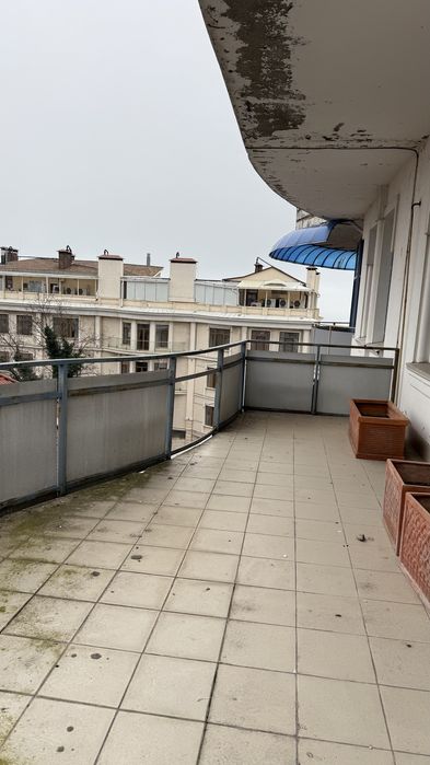 Трехкомнатная квартира Мукачевский пер., Терраса и вид на море