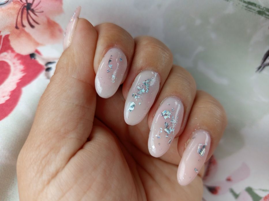 NIUQI Top GLITTER super Top hybrydowy nowy 5ml